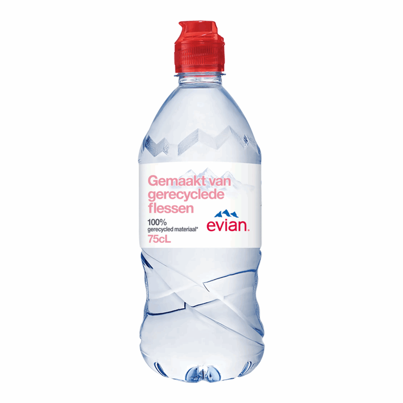 Bouchon eau minérale Evian (6x 75cl)