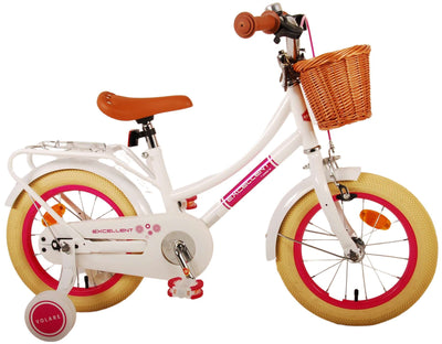 Volare Excellent vélo pour enfants - Girls - 14 pouces - blanc