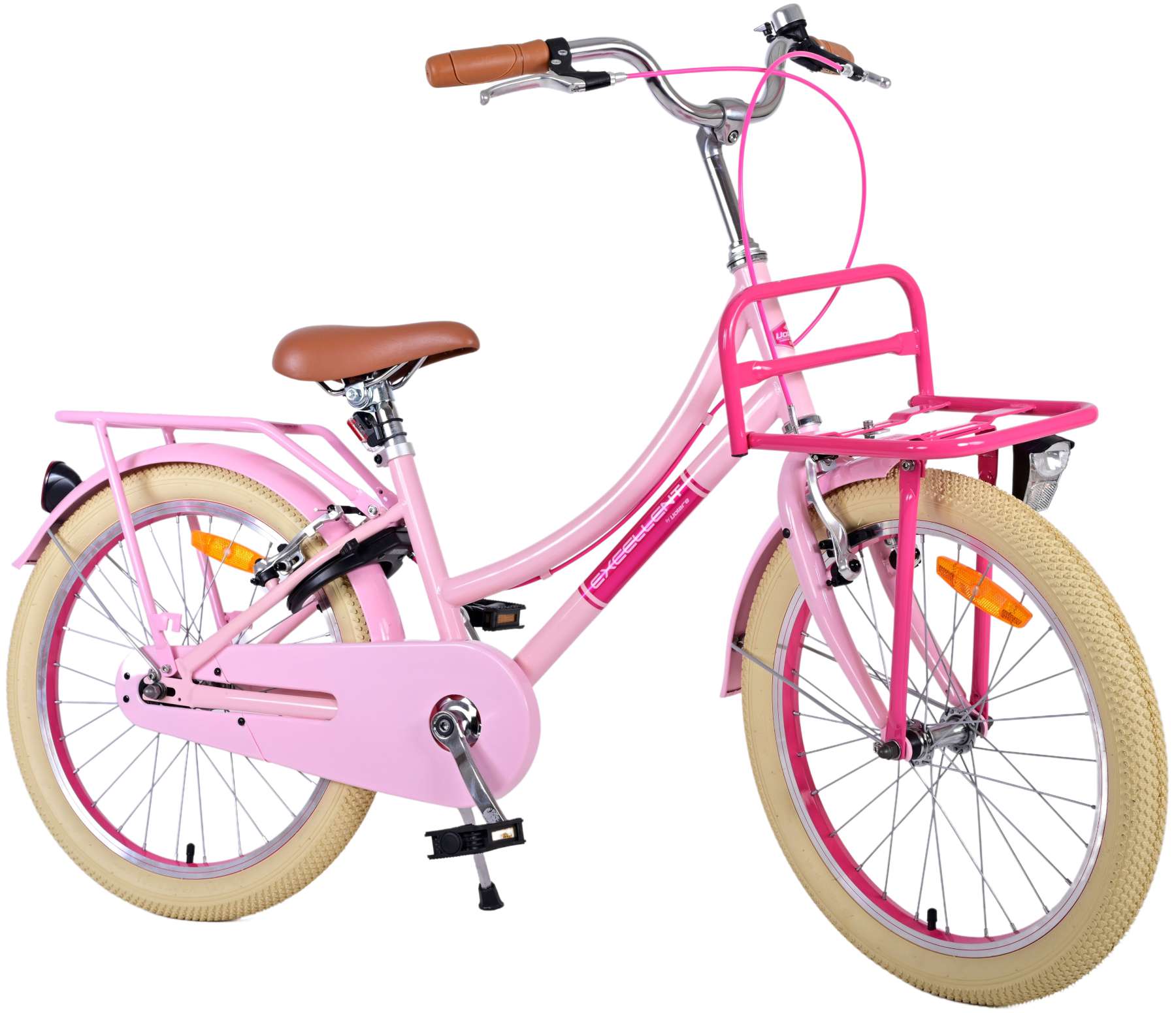 Volare Excellent vélo pour enfants - Girls - 20 pouces - Pink - Deux freins à main