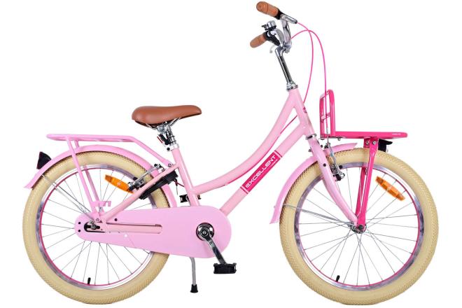 Volare Excellent vélo pour enfants - Girls - 20 pouces - Pink - Deux freins à main