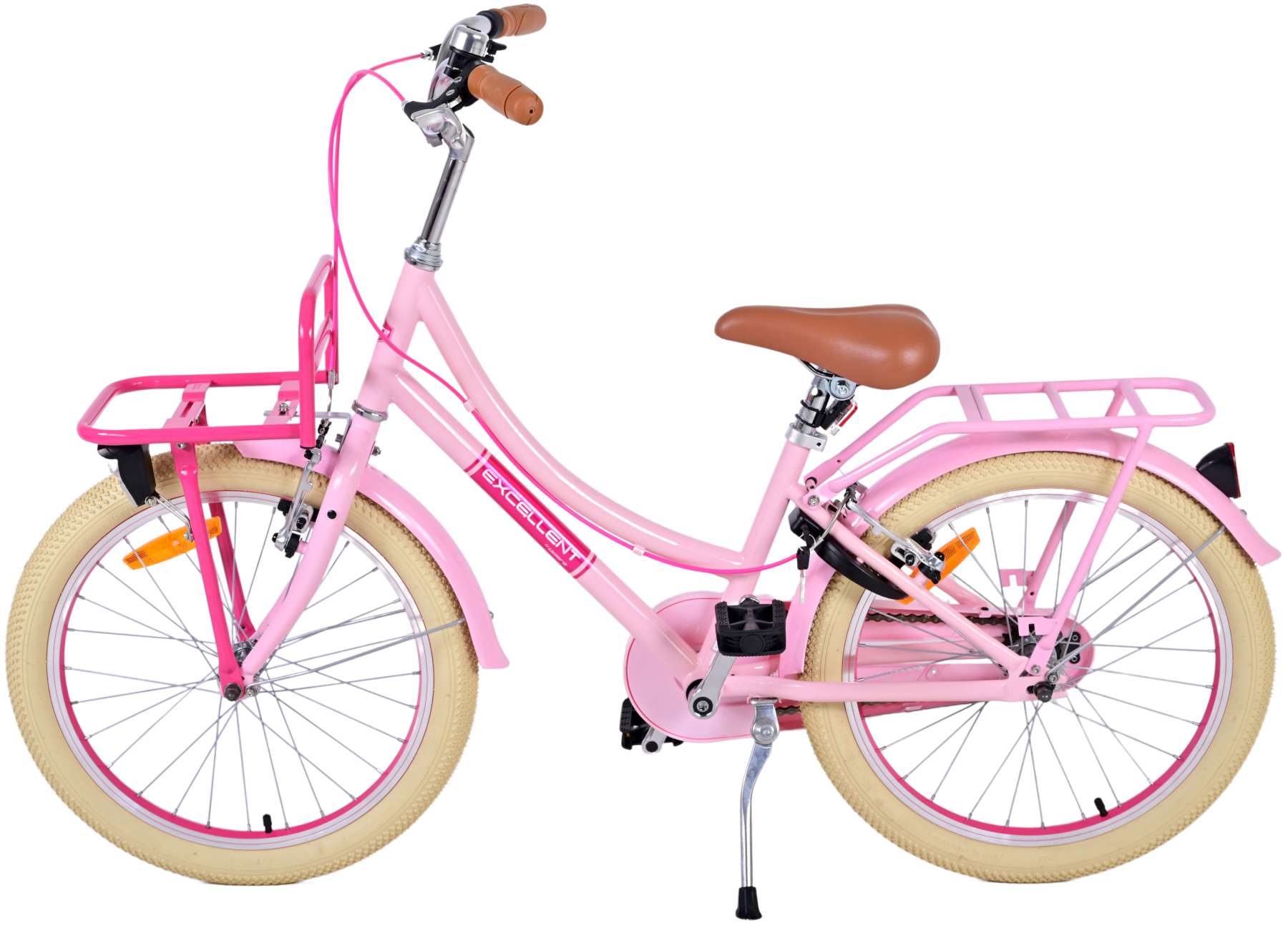 Volare Excellent vélo pour enfants - Girls - 20 pouces - Pink - Deux freins à main