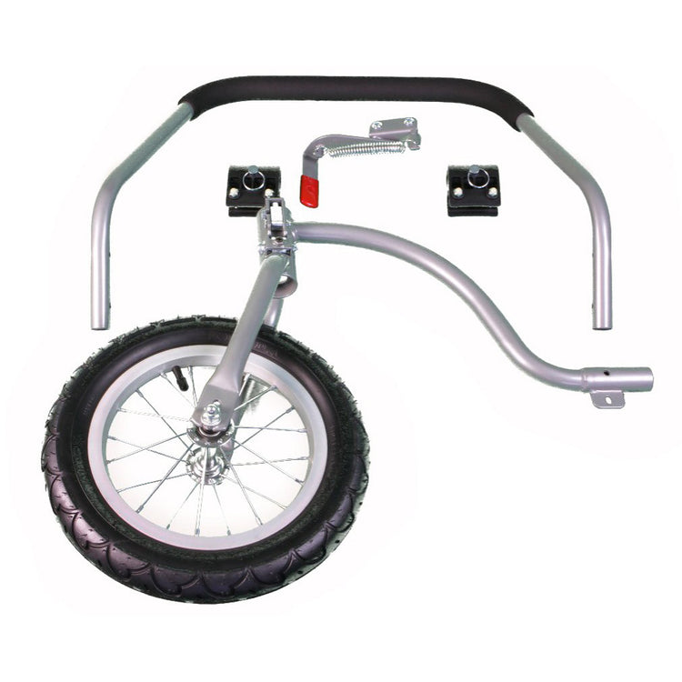 Dutchdog doggyride jogger poussette roman original argenté