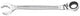 Clé mixte à cliquet rapide antidérapante Facom 13 mm