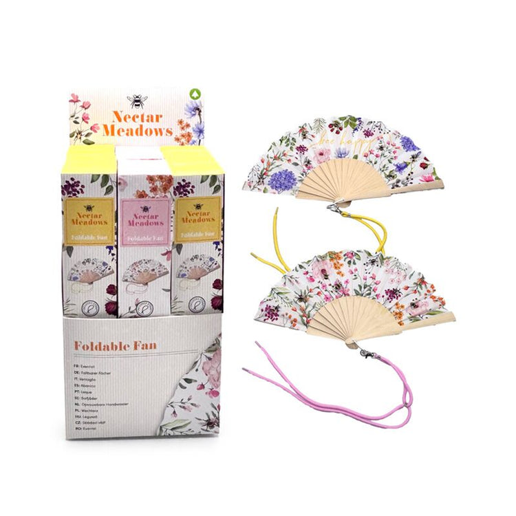 Éventail pliable Nectar Meadows