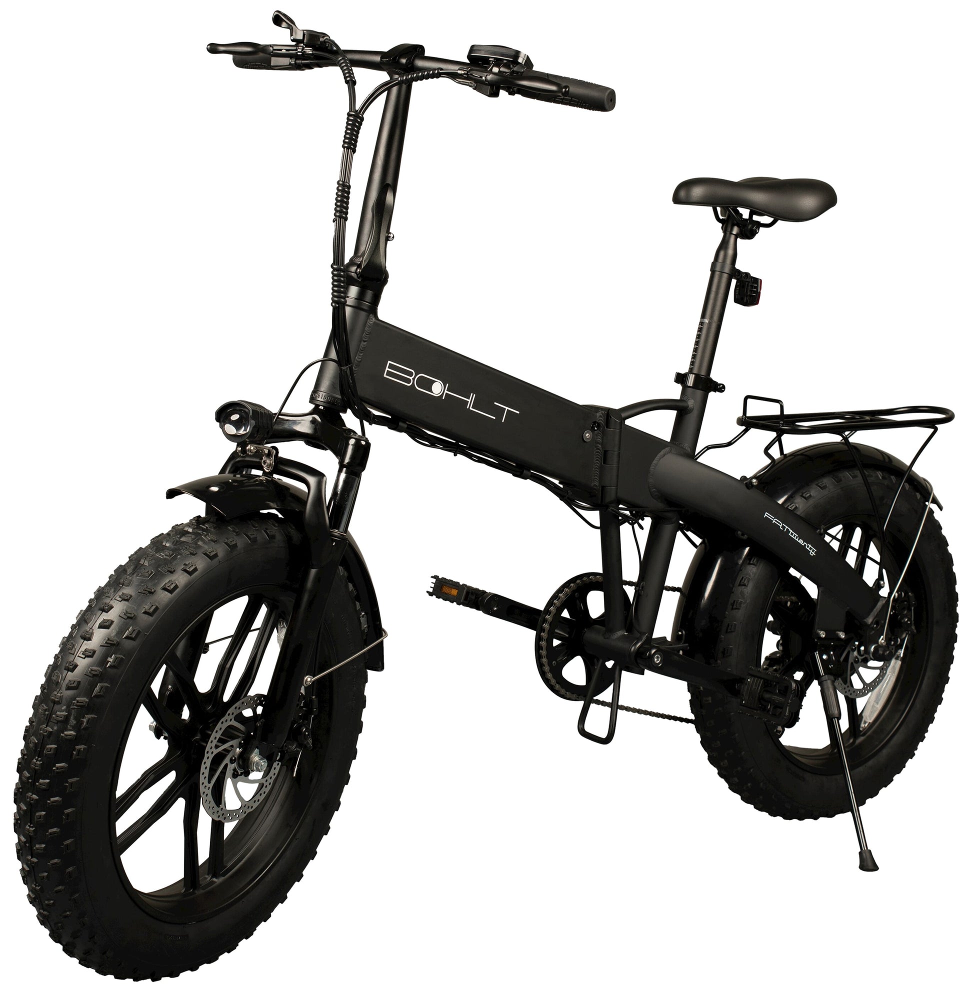 Bohlt Electric pliing vélo fatbike fattwenty noir