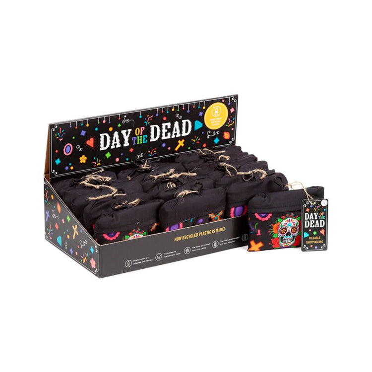 Sac pliable en Rpet - dia de los muertos