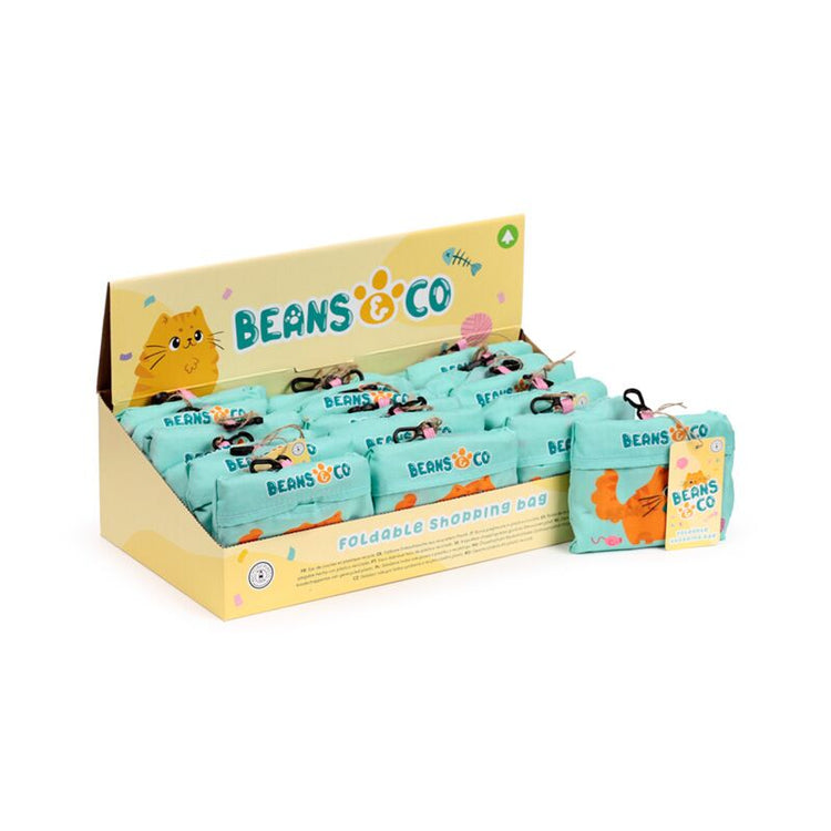 Sac pliable en Rpet - beans co cats