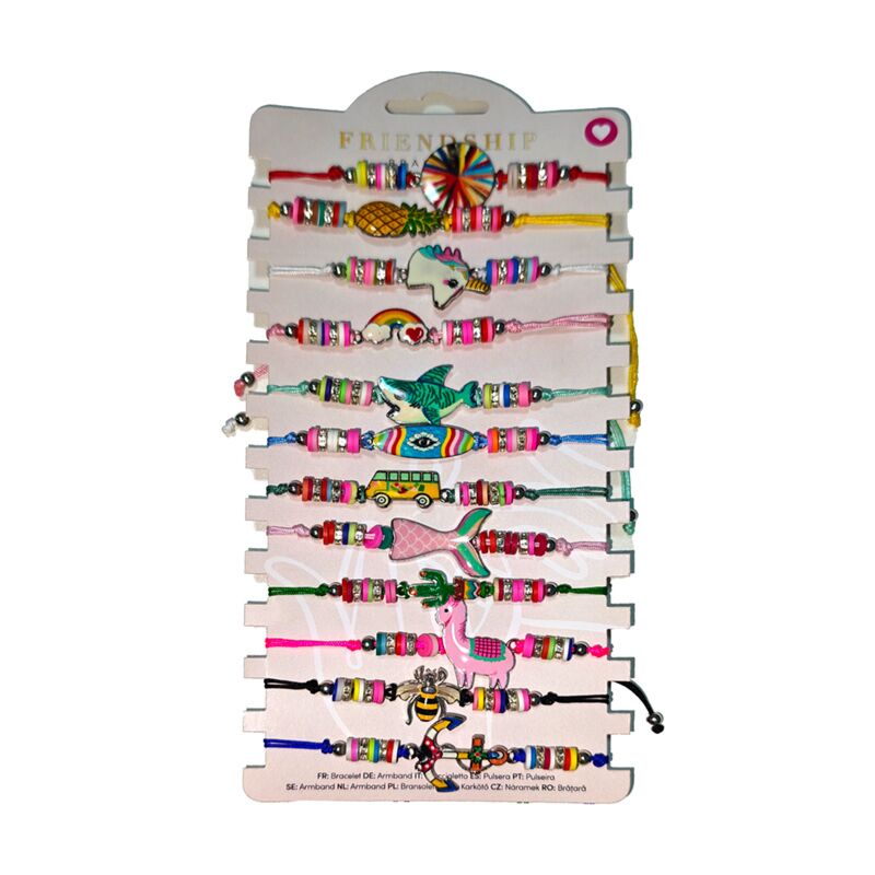Bracelets mode - charms personnages de plage