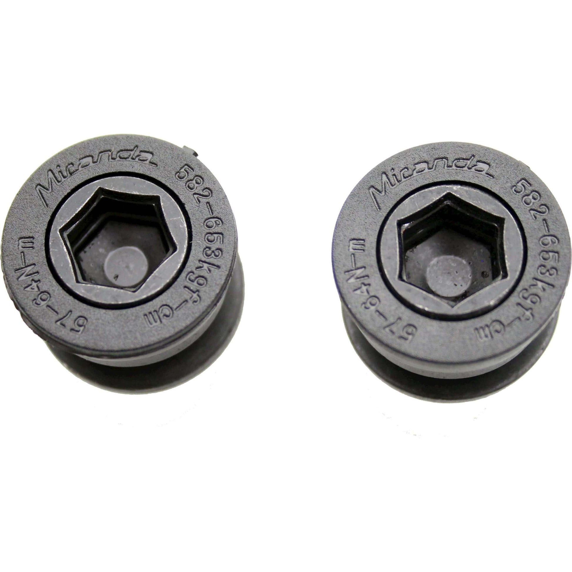 Jeu de vis de pédalier bosch 3 bni m10x1x12 miranda crank bolt