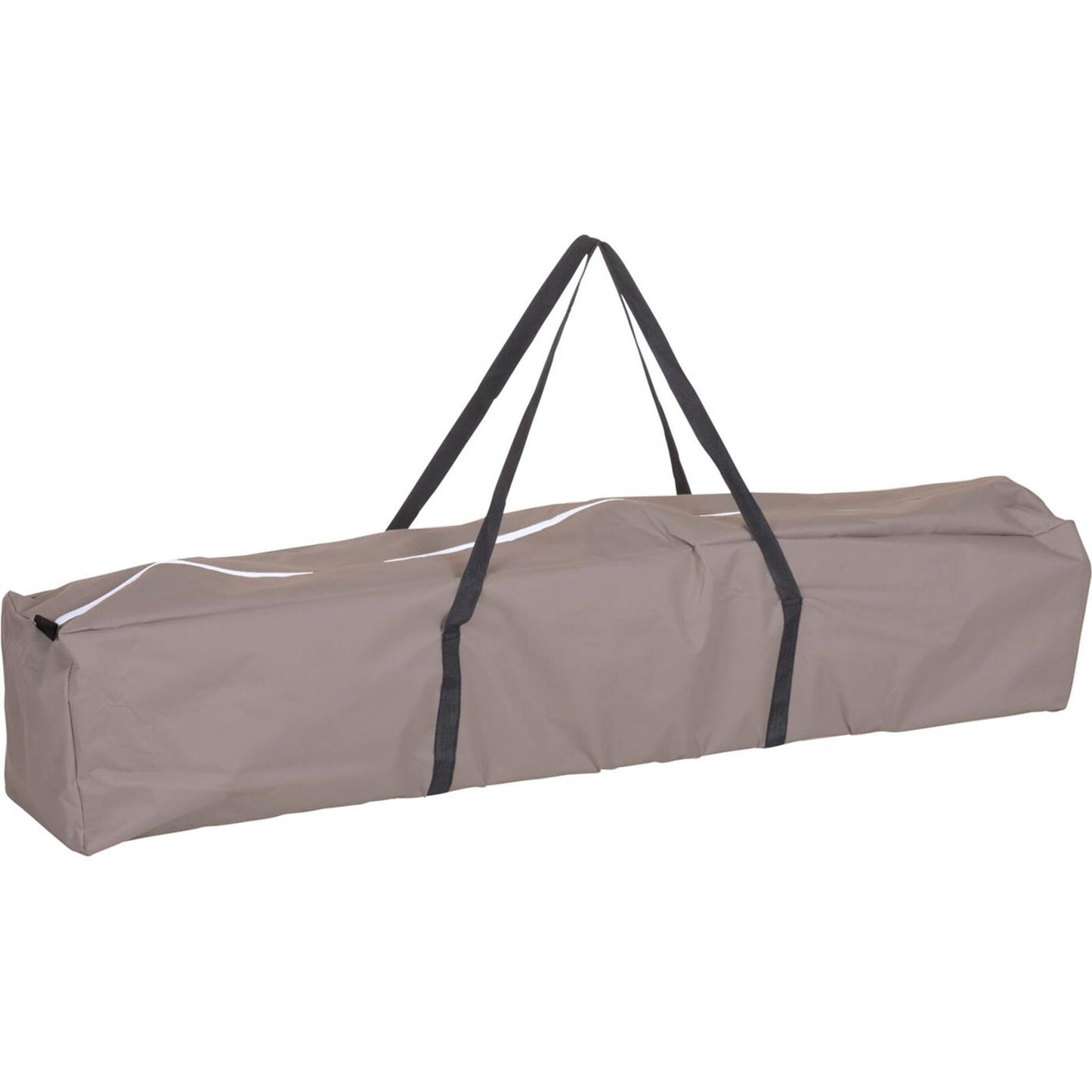 Tente de fête pliable 300xh250cm taupe