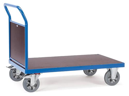 Chariot à plateforme Fetra 1200x800 paroi simple extrémité