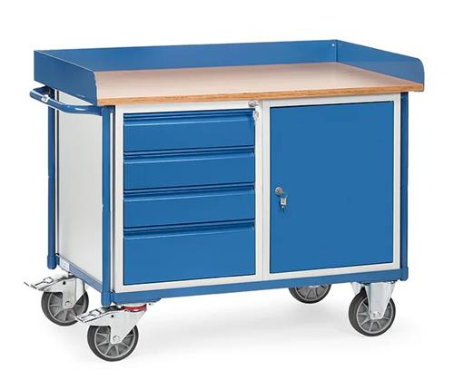 Chariot d'atelier Fetra 1120x650x930 400kg