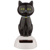 Figure de copain solaire de chat noir bonheur
