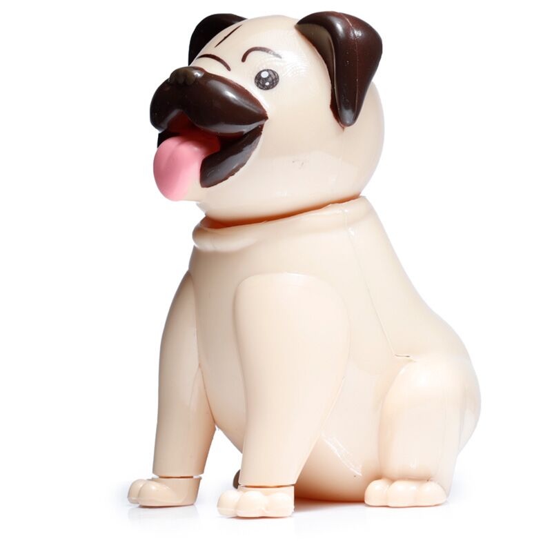 Poupée solaire de cellules solaires de pug de pug