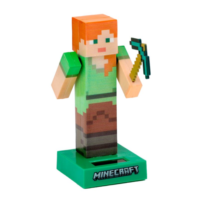 Minecraft Alex Cell Solar Cell Pal Poppetje