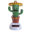 Cactus avec poupée de palle de cellules solaires sombrero