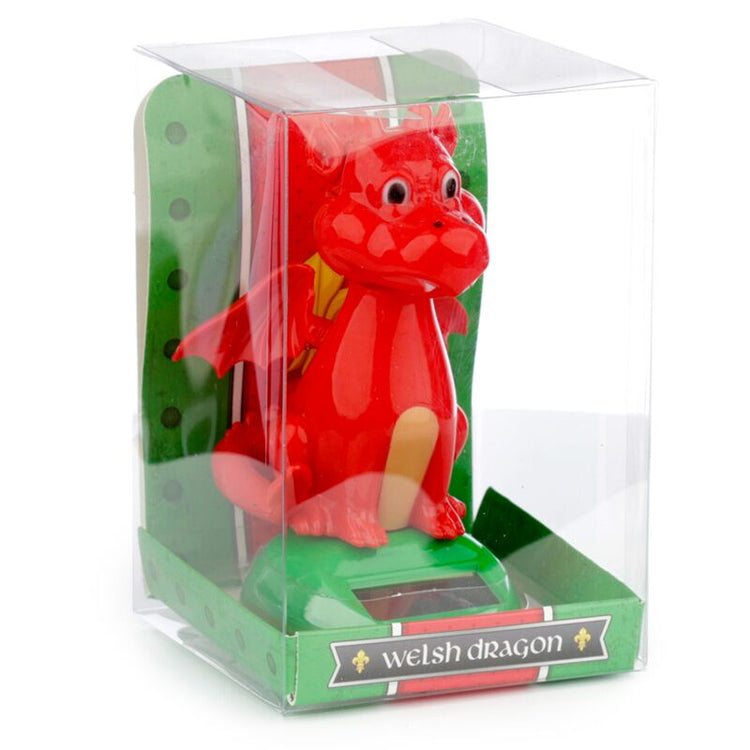 Figurine solaire dragon du Pays de Galles