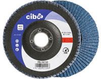 Disque à lamelles Cibo 125mm bleu 40 conique acier | 10 pièces