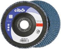 Disque à lamelles Cibo 125mm bleu 80 acier plat | 10 pièces