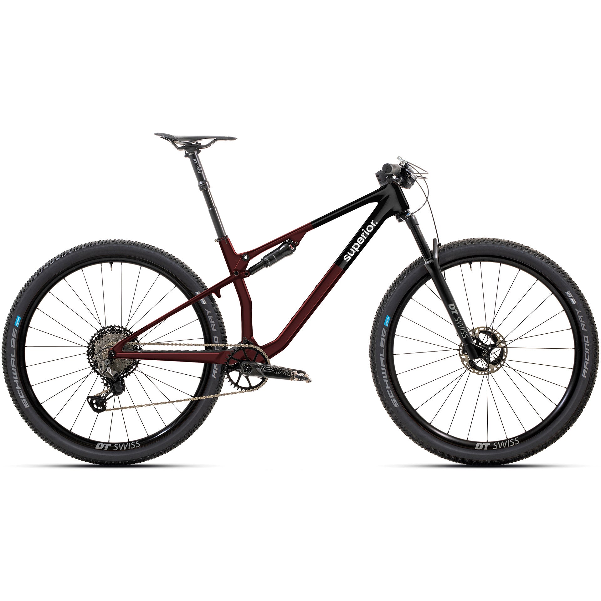Superior VTB entièrement XF 9.5 Équipe 29x17.5 (M) GLS RED CRB. noir