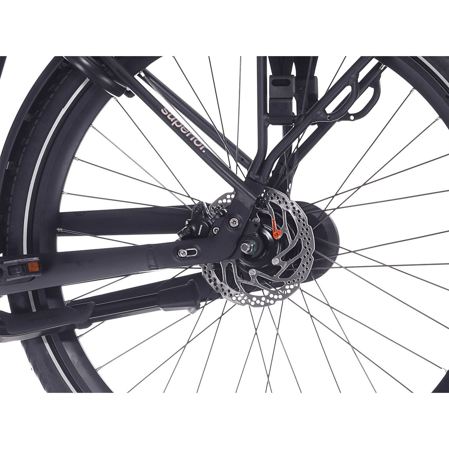 Supérieur eway 5.9 50cm (m) noir mat brillant