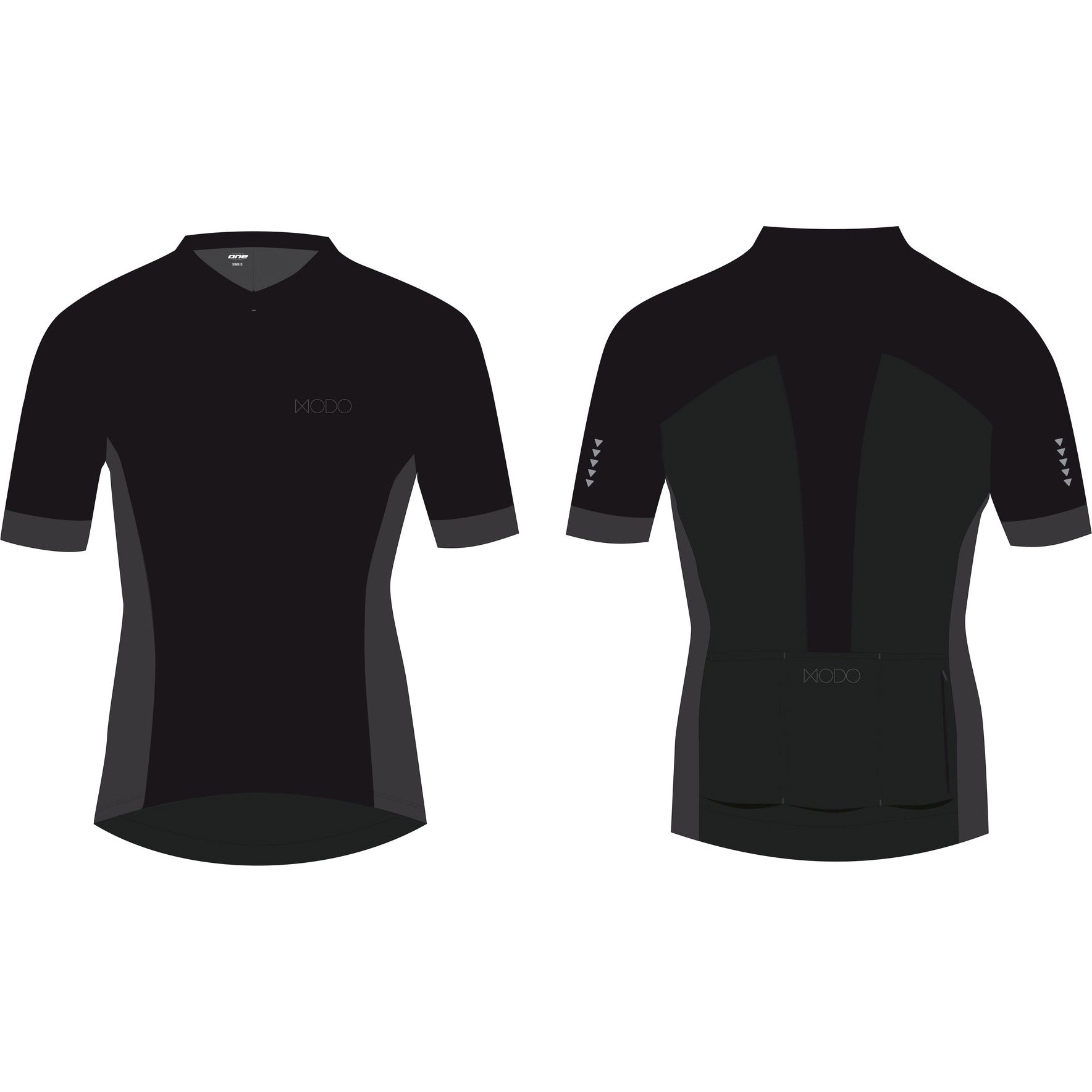 Maillot supérieur pour femmes modo taille xs noir de jais
