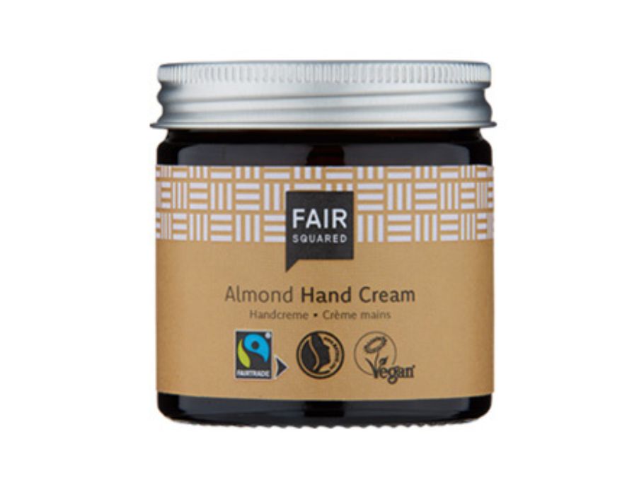 Fair Squared Hand Cream amande 50 ml zéro déchet