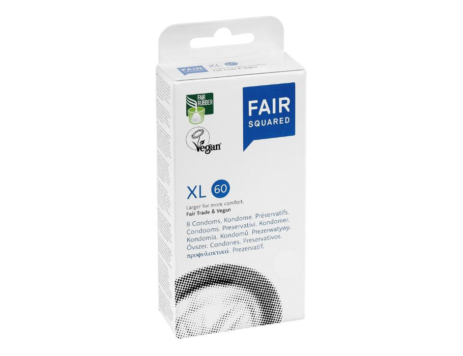 Condoms au carré juste xl60 8e