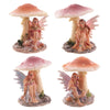 Fleurs de fleurs reposant sous les champignons