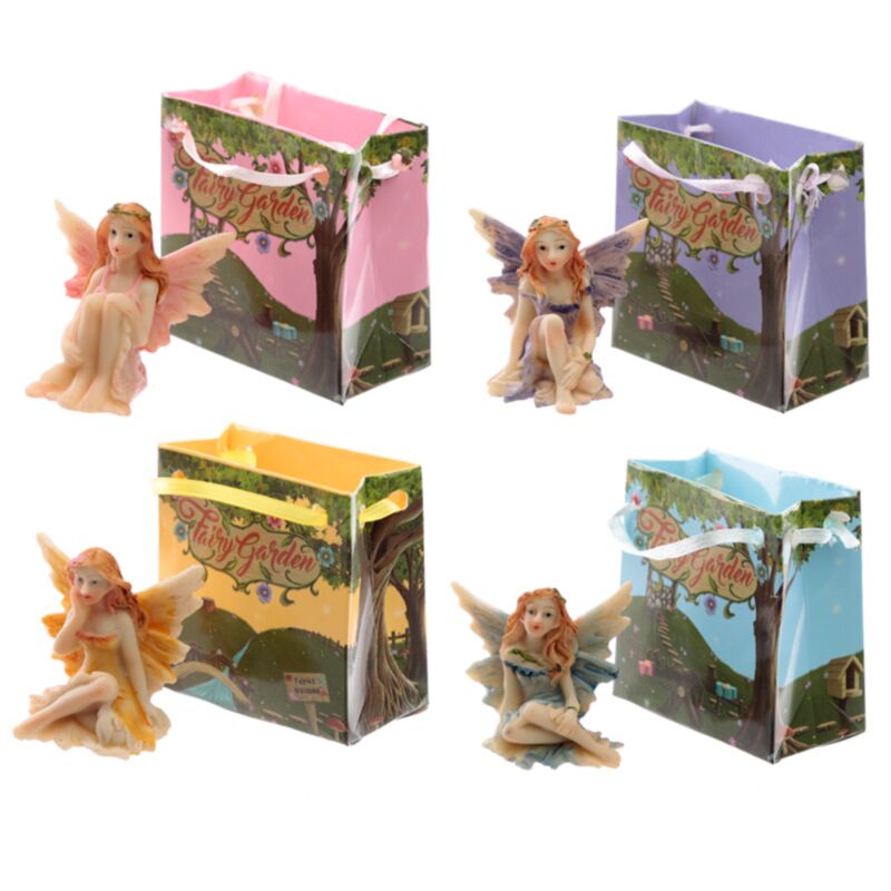 Frais de jardin de frais de fleurs dans un mini sac cadeau