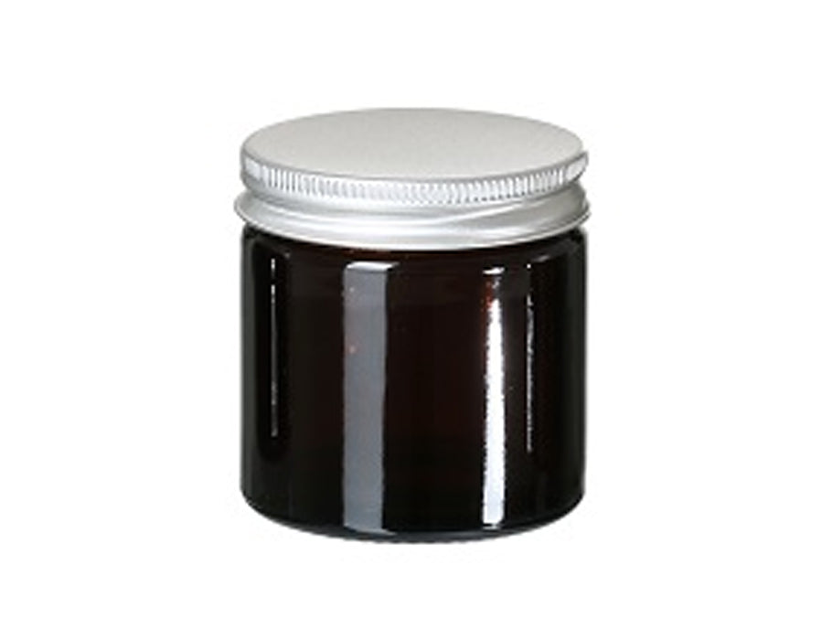 Bocal en verre à carré juste avec couvercle vide 60 ml