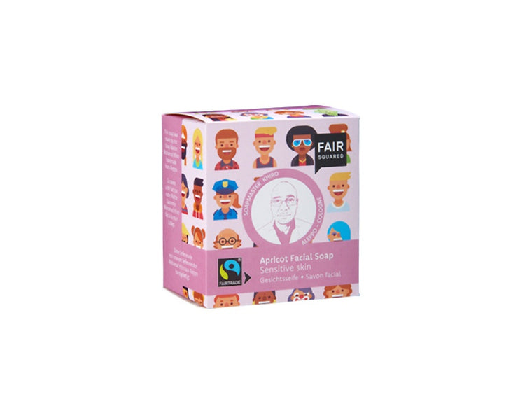 Savon pour le visage au carré juste APRICO SENSITIVE 160 grammes