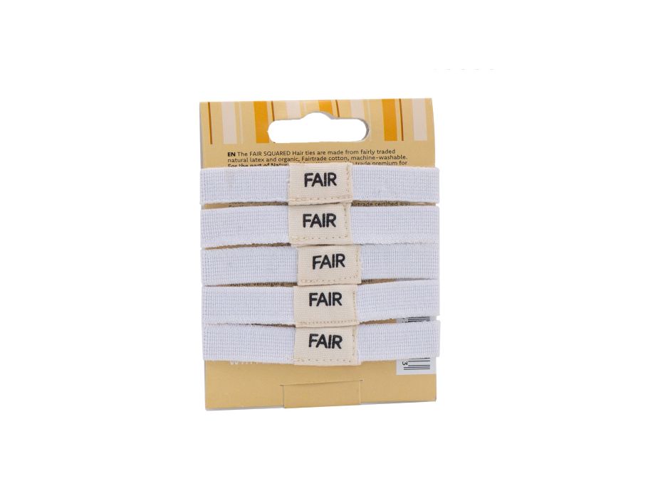 Fair au carré haarelastiekjes en plastique-5e 5e