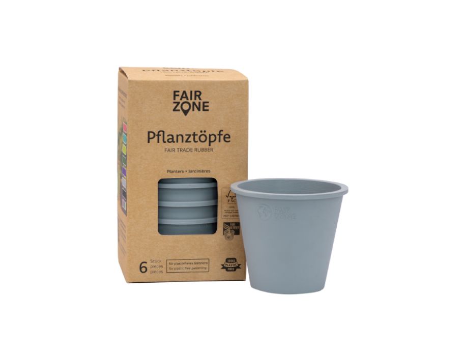 FAIRZONE PLANT POT POT REFASSION GREN 6 PIÈCES