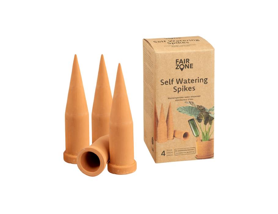 Fairzone Waterdruppelaar Terracotta 4 pièces