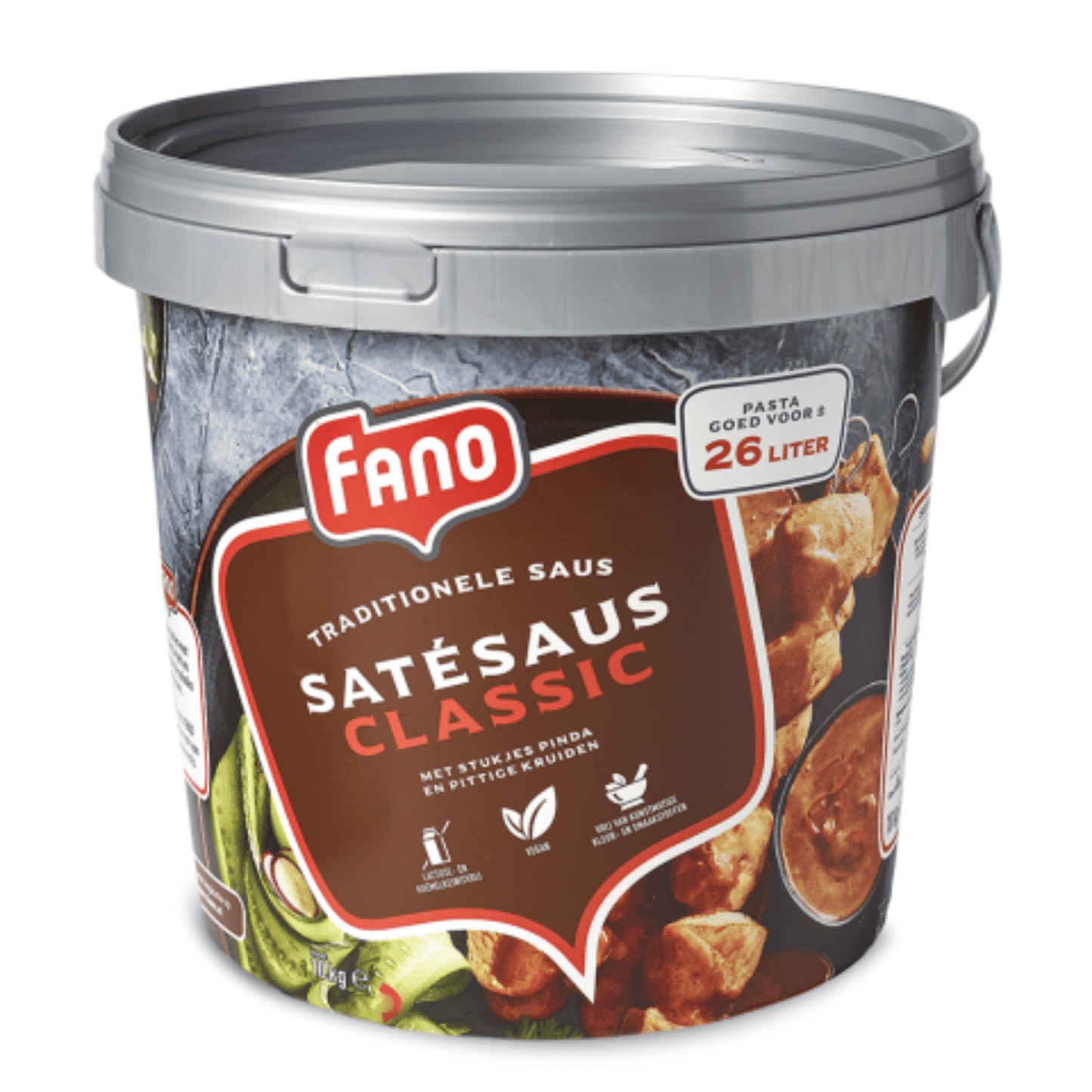 Seau de sauce satay Fano (10 kg)