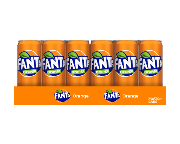Canette Fanta orange (24x 33cl) (copie)