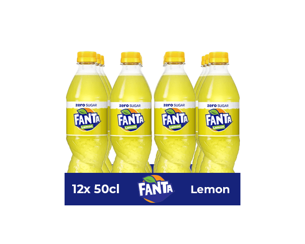 Bouchon Fanta zéro citron (12x 50cl)