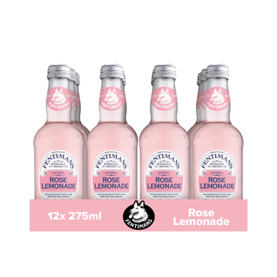 Bouteille de limonade à la rose Fentimans (12x 275ml)