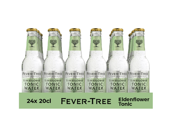 Tonique à la fleur de sureau Fever Tree (24x 20cl)