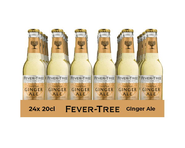 Soda au gingembre Fever Tree (24x 20cl)