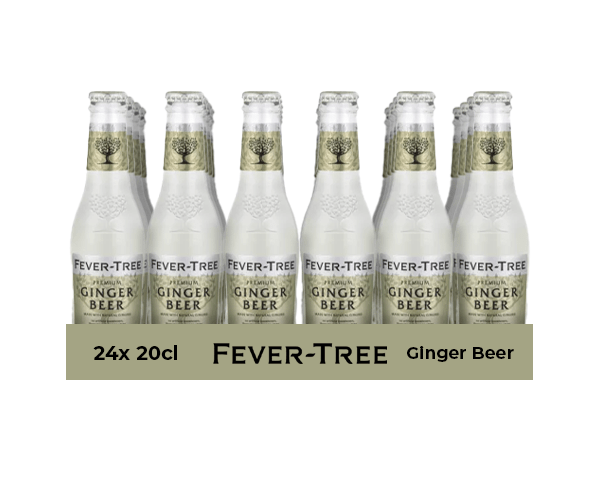 Bière au gingembre Fever Tree (24x 20cl)