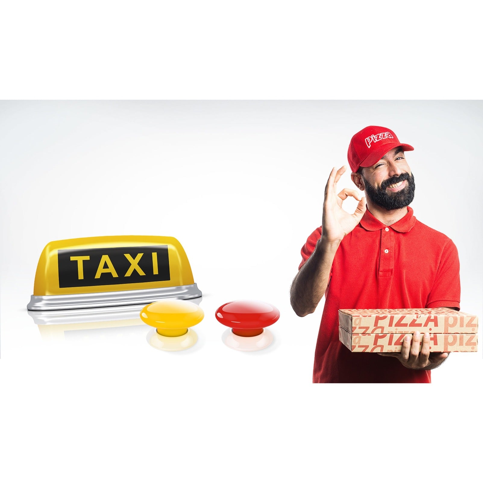 Fibaro The Button, jaune