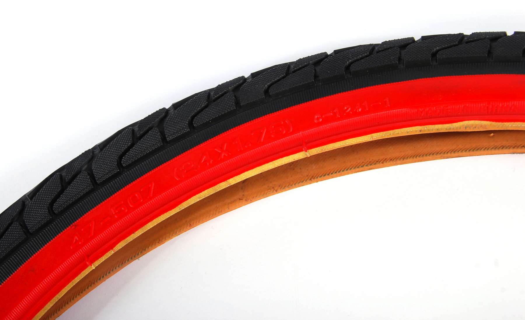 Volare Tire 24 pouces Red Black Children's Bike