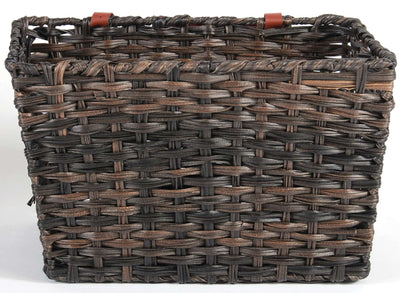 panier à vélo junior marron 30 litres