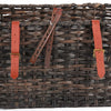 panier à vélo junior marron 30 litres