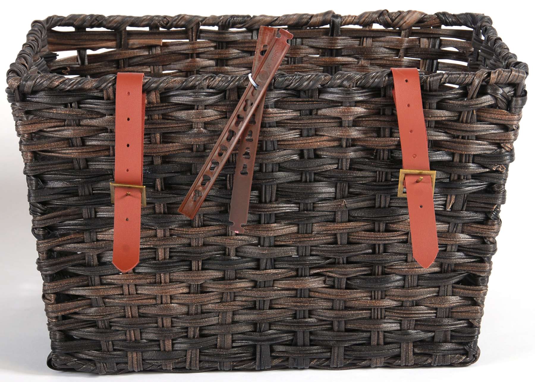 panier à vélo junior marron 30 litres