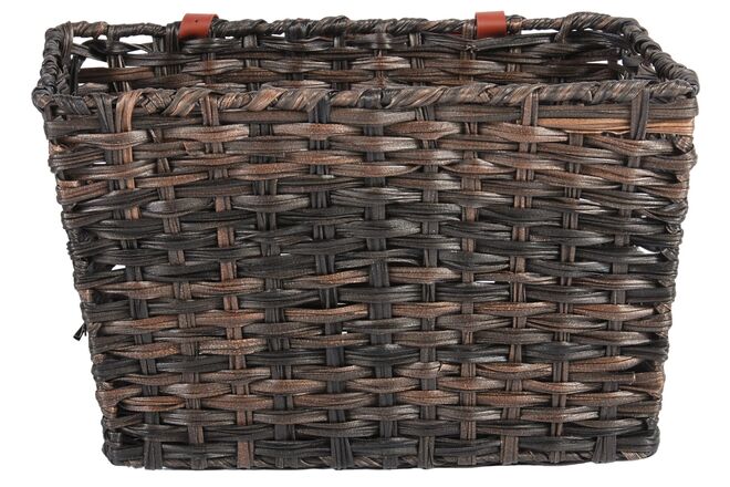 panier à vélo junior marron 30 litres