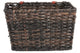 panier à vélo junior marron 30 litres