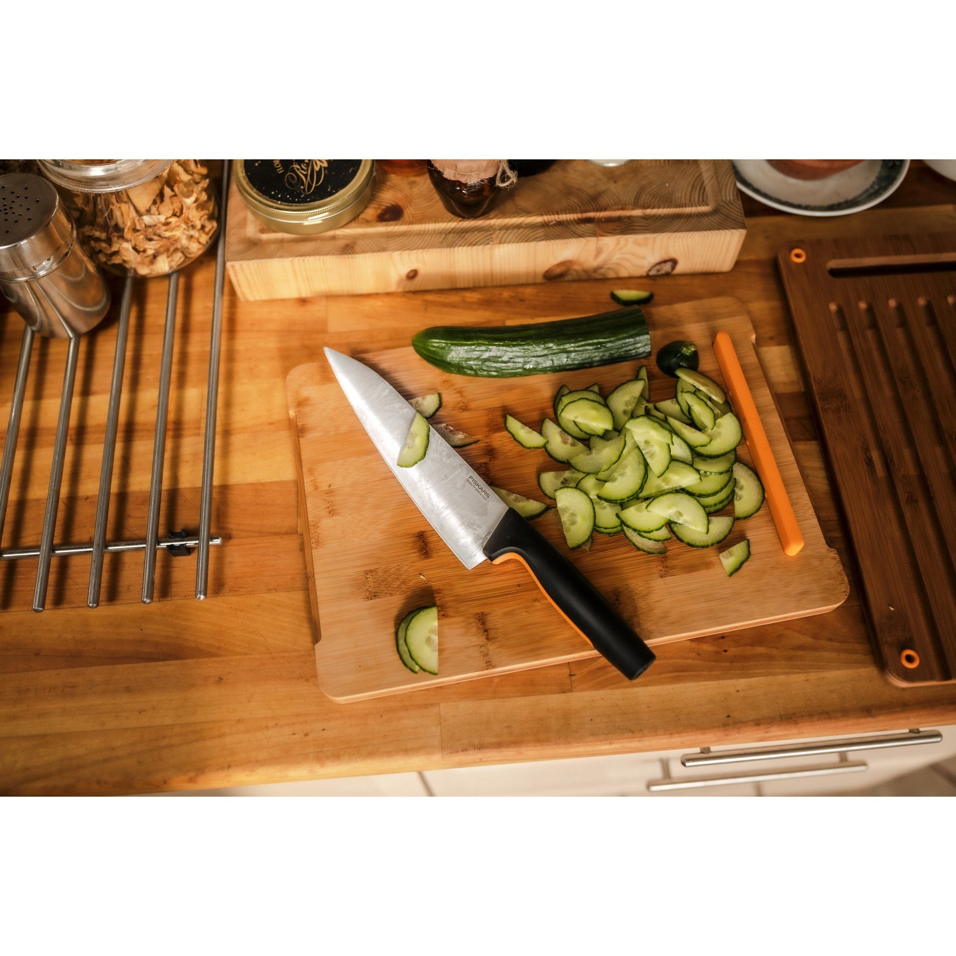 Fiskars Functional Form Grand couteau de chef 199 mm